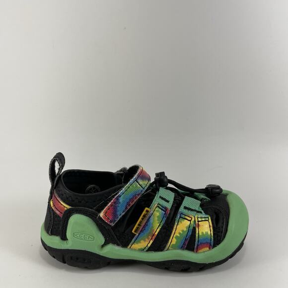 Keen Newport H2 Active Sandals Toddler Size 9 Closed Toe Fisherman Tie Dye - Picture 1 of 9